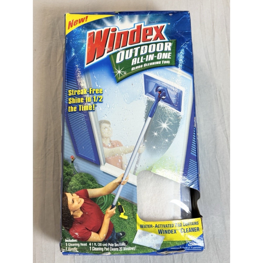 Windex Outdoor All-in-One Glass‎ Cleaning Tool Starter Kit